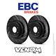 Ebc Gd Rear Brake Discs 264mm For Vauxhall Astra Mk4 Coupe G 2.0 Turbo 00-05