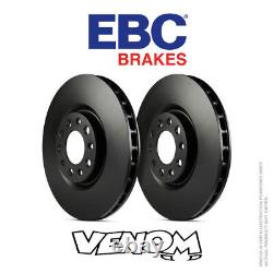 EBC OE Front Brake Discs 255mm for Vauxhall Astra Mk4 G 1.2 98-2005 D904