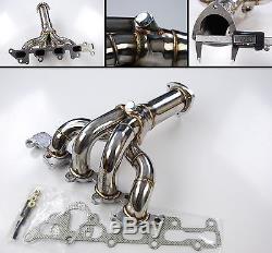 Exhaust Cat Delete Manifold For Vauxhall Astra G H Corsa C Vectra B C 1.6 1.8