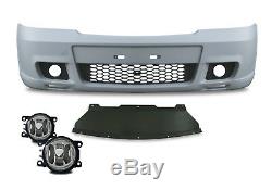 FRONT BUMPER With Fog lights FOR VAUXHALL OPEL ASTRA G MK4 SPORT ABS GSI OPC