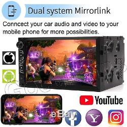 Fast Android 6.1 Double DIN 7 Car Stereo GPS Sat Nav DAB+ WiFi 4G Radio+Camera