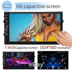 Fast Android 6.1 Double DIN 7 Car Stereo GPS Sat Nav DAB+ WiFi 4G Radio+Camera