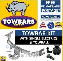 Flange Towbar for Vauxhall Astra G MK4 Hatchback 1998 to 2004 Tow Bar TV344