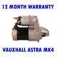 For Vauxhall Astra Mk4 (iv) 1.7 2000-2006 Rmfd Starter Motor