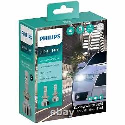 For Vauxhall Astra G/MK4 Philips Ultinon Pro5000 LED Low Beam Headlight Bulbs