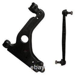 For Vauxhall Astra MK4 98-06 Front Lower Suspension Arm Ball Joint Pair + Links