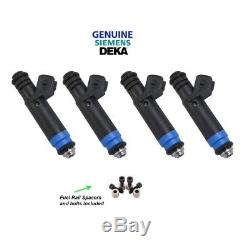 GENUINE SIEMENS DEKA Fuel Injectors 110324 875cc EV1 High Impedance X4 & AGU