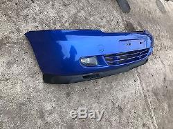 Genuine Vauxhall Astra G Mk4 Coupe/convertible Turbo Front Bumper Blue Z2ku