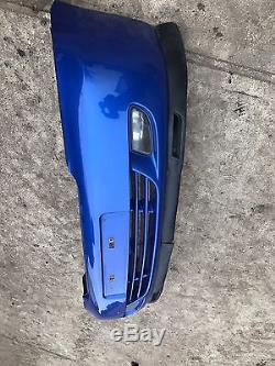 Genuine Vauxhall Astra G Mk4 Coupe/convertible Turbo Front Bumper Blue Z2ku