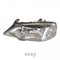 Left Headlamp Electric Without Motor For Vauxhall ASTRA MK4 Coupe 1998-2004