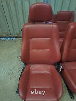 Mk4 Astra G Convertibile Red Leather Interior Seats & Doorcards
