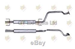 New Vauxhall Astra G Zafira Complete Exhaust System Rear Centre &Front +Fittings