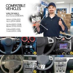 Opel Vauxhall Corsa Vectra Antara Zafira Android 7.1 GPS DVD Player Radio Grey