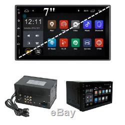 Quad Core Android 8.0 7 2 DIN Car GPS Bluetooth Stereo Radio FM MP3 MP5 Player