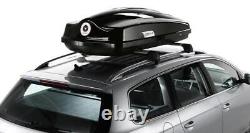 Roof Bars & Roof Box For Vauxhall ASTRA MK4 Estate 1998-04 With Raised Roof Rails