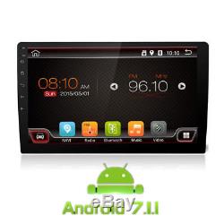 Single Din 10.1HD Android 7.1.1 Car Stereo GPS Radio Head Unit BT DAB OBD 3G/4G