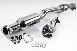 Stainless Steel Exhaust Sports Precat Downpipe For Vauxhall Astra Vxr Gsi 2.0
