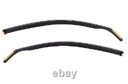 TO FIT Vauxhall Astra G mk4 1998 2003 Front wind deflectors 2pc TINTED HEKO
