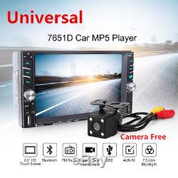 Touch Screen Mp5 Mp3 with Rear Camera Bluetooth Charger TF Aux Radio Hands-free