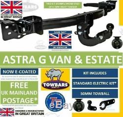 Towbar Vauxhall Astra G Mk4 Van 1998 to2006 & Estate 1998 to2004 Tow-Trust TV345