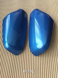 Unmarked Genuine Arden Blue Astra G Gsi Coupe Turbo Mk4 Door Wing Mirror Covers