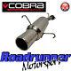 Va12 Cobra Sport Astra G Mk4 Hatch Stainless Back Box Rear Silencer Exhaust 2
