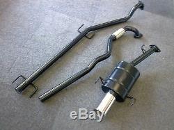 VAUXHALL ASTRA G COUPE Mk4 1.8L 16V SPORTS EXHAUST SYSTEM 2001-2005 4 Tip