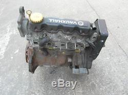 VAUXHALL ASTRA G MK4 1.6 8V ENGINE X16SZR bare engine 1998 TO 2000