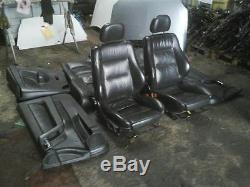 Vauxhall Astra Mk4 Convertible Full Black Leather Interior With Door Cards 99-05