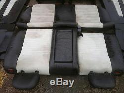 4 portes alcantara+leather black+grey Fits Astra G Mk4 Coupe 