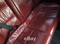 Vauxhall Astra Mk4 Coupe Full Red Leather Interior Seats Door Cards