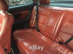 Vauxhall Astra Mk4 Coupe Full Red Leather Interior Seats Door Cards