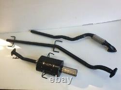 VAUXHALL ASTRA Mk4 COUPE 1.6L 16V SPORTS EXHAUST SYSTEM 2001-2005 3.5 Tip
