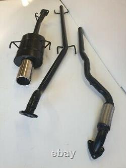 VAUXHALL ASTRA Mk4 COUPE 1.6L 16V SPORTS EXHAUST SYSTEM 2001-2005 4 Tip
