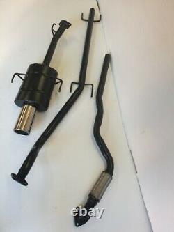 VAUXHALL ASTRA Mk4 COUPE 1.6L 16V SPORTS EXHAUST SYSTEM 2001-2005 4 Tip