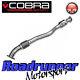 Vx03b Cobra Astra Coupe Turbo Mk4 Sports Cat Exhaust 200 Cell Stainless 2.5 New