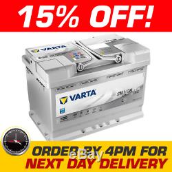 Varta E39 096 AGM Car Battery fts many Renault Skoda Toyota Vauxhall etc