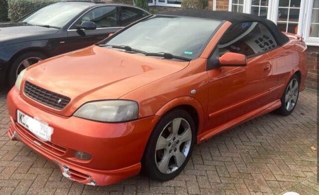 Vauxhall 1.8 Astra G Coupe Convertible