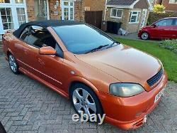 Vauxhall 1.8 astra g coupe convertible