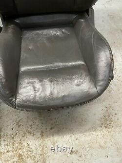 Vauxhall Astra G H Mk4 Mk5 Leather Front Seats, Flat Rails Ideal For Land Rover