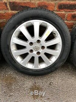 Vauxhall Astra G MK4 16 Sxi Alloy Wheels / Tyres 205/55/16 1W 5x110