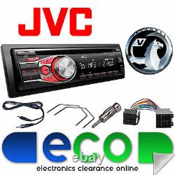 Vauxhall Astra G MK4 1999-2004 JVC Car Stereo Radio CD MP3 AUX In Upgrade Kit