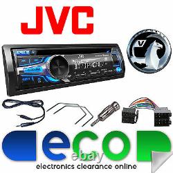 Vauxhall Astra G MK4 99-04 JVC Car Stereo Bluetooth CD MP3 AUX USB Upgrade Kit