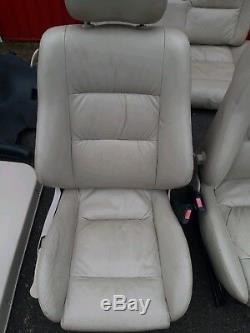 Vauxhall Astra G MK4 Convertible Cream Leather Interior Seats & Door Cards