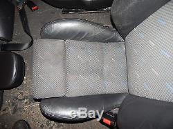Vauxhall Astra G Mk4 98 04 5 Door Half Leather Interior Seats Recaro Type