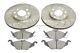 Vauxhall Astra G Mk4 98-04 Front Drilled & Grooved Brake Discs Mintex Pads 4stud