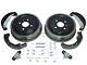 Vauxhall Astra G Mk4 98-04 Rear 2 Brake Drums And Shoes Cylinders + Fitting Kit