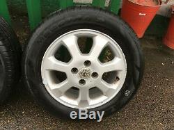 Vauxhall Astra G Mk4 98-06 15 Ronal Alloy Wheels & Tyres 4x100 24407168