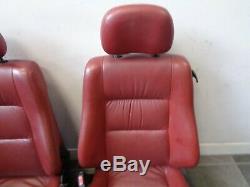 Vauxhall Astra G Mk4 Convertible complete red leather interior seats