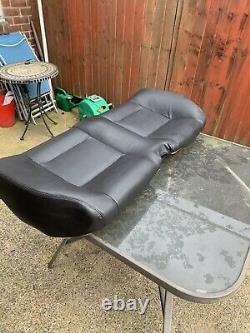 Vauxhall Astra G Mk4 Coupe Convertible Black Leather Interior Seats 1999-2005